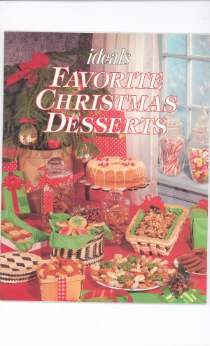Ideals Favorite Christmas Desserts Cookbook 0824950097