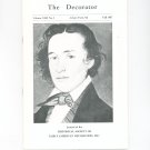 The Decorator Volume XLII No.1 Fall 1987 Society Early American Decoration