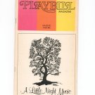 Playbill Magazine A Little Night Music Majestic Theatre Vintage
