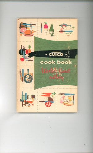 Cutco Cook Book Cookbook Vintage Volume One