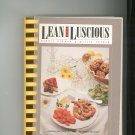 Lean And Luscious Cookbook by Bobbie Hinman & Millie Snyder 0914629204