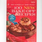 From Pillsbury 15th Grand National 100 New Bake Off Prize Winning Recipes Cookbook Vintage Item