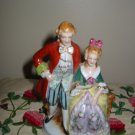 Occupied Japan Colonial Couple Figurine Marked
