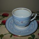 Mini Cup And Saucer With Gold Trim Pirken Hammer 4 Czechoslovakia