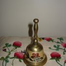 Bell Solid Brass With Red Bow