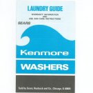 Laundry Guide Owners Manual Sears Kenmore Washers 3349103 Rev. C