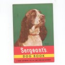 Sergeants Dog Book / Catalog Vintage