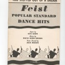 You Stepped Out Of A Dream Feist Vintage Sheet Music