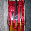 Washington Forge Vintage 3 Piece Carving Set Complete With Original Box And Lifetime Guarantee Card