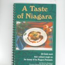 A Taste Of Niagara Cookbook by Marlene Bergsma 0968084907