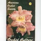 American Orchid Society Handbook Orchid Culture Vintage Revised Edition