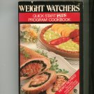 Weight Watchers Quick Start Plus Program Cookbook 0452258316