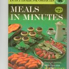 Better Homes & Gardens Meals In Minutes Cookbook Vintage