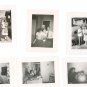 Vintage Photograph Lot Of 6 Assorted Children Baby With Parents Grand Parents Black & White