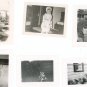 Vintage Photograph Lot Of 6 Assorted Child Baby Dressed Up Rocking Horse Plus B&W