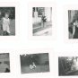 Vintage Photograph Lot Of 6 Assorted Child Baby Wash Tub Crib Rocking Horse Plus B&W