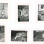 Vintage Photograph Lot Of 6 Assorted Child Baby Bench Stroller  Stuffed Animal Plus B&W
