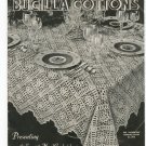 Bucilla Cottons Banquet Cloth Bedspread Creations Volume 106 Vintage Crochet