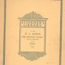Schirmers Library Vol 1072 C L Hanon Virtuoso Pianist Part II Vintage