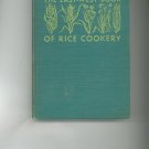The East West Book Of Rice Cookery Cookbook by Marian Tracy Vintage