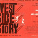 West Side Story Simplified Piano Arrangements by William Stickles Vintage