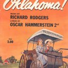 Vocal Selection From Oklahoma Music Book Vintage
