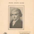 Sonata No. 11 In G by Franz Joseph Haydn Revised Catalog 554 A Vintage