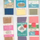 Vintage Lot Assorted Sewing Supplies Wrights & Penneys Seam Binding & Bias Tape