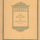 Franz Wohlfahrt Op. 45 Book 1 Schirmers Volume 838 Vintage 1905