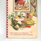 Vintage Frigidaire Owners Manual / Cookbook CFV Model ? 1955 Not PDF