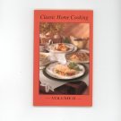 Classic Home Cooking Volume II Cookbook American Action Blind Children and Adults