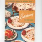 Entertaining Six Or Eight Cookbook # 115 by Culinary Arts Institute Vintage Item
