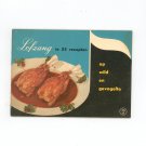 Lofzang In 33 Recepten Cookbook Vintage Op Wild En Gevogelte