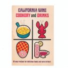 California Wine Cookery and Drinks Cookbook Vintage 1967