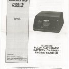 Sears Battery Charger Manual Model 200.71310 Not PDF
