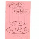 Party Cakes Cookbook Regional New York Rochester Gas & Electric RGE