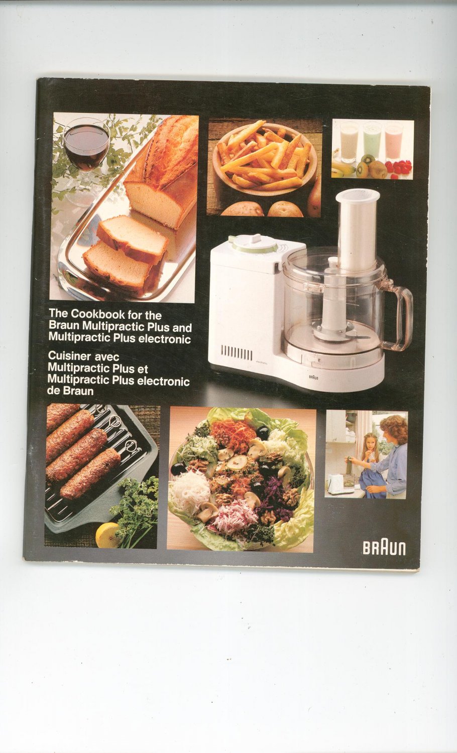 Braun Multipractic Cookbook and Manual 1981 UK 11 Food Processor