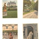 Vintage Lot Postcards Biltmore House & Gardens North Carolina