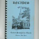 Recipes Cookbook by Central Presbyterian Church Geneseo New York