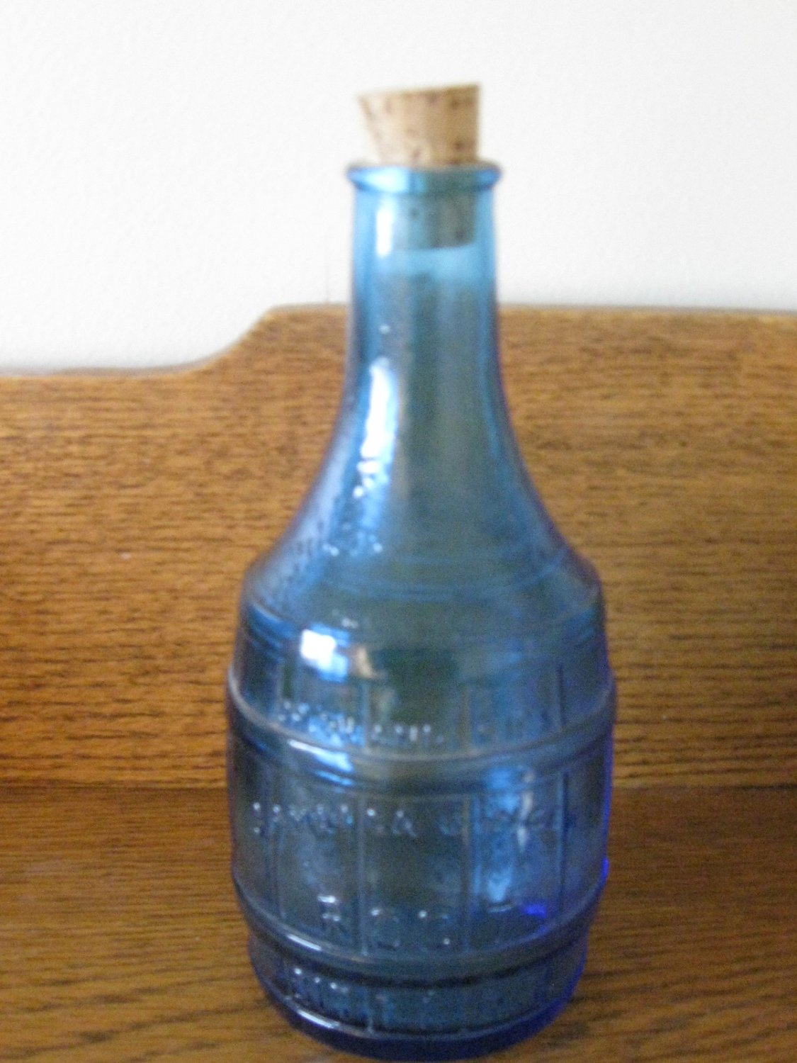 Wheaton Blue Dr Chandlers Jamaica Ginger Root Bitters Bottle