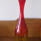 Amberina Hand Blown Vase Beauty
