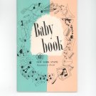 Vintage Baby Book By New York State Department Of Health 1957