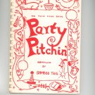 Vintage Party Pitchin Cookbook Regional New York Bamboo Twig 1962