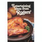 Entertaining Ideas From Rogers' Cookbook / Brochure Rogers' Pancake Syrup Vancouver BC