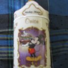 Awesome Disney Mickey Mouse Onion Spice Jar Lenox 1995 Collection
