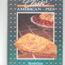 Classic American Pies Cookbook by Ready Crust Keebler
