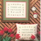 Flowers Of Life Country Crafts Leaflet Number 29 Pat Waters Cross Stitch