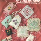 Sachets & Pincushions Leisure Arts Anne Van Wagner Young Cross Stitch Leaflet 225