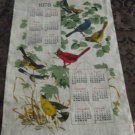 Lot Of 9 Assorted Fabric Wall Calendars Vintage Plus Linen?