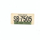 Vintage 1953 Indiana Miniature License Plate General Mills ?